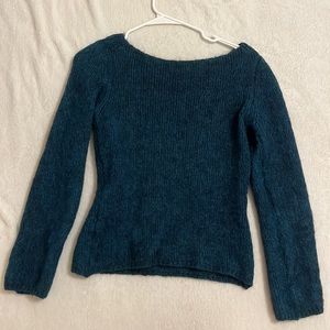 off the shoulder sweater